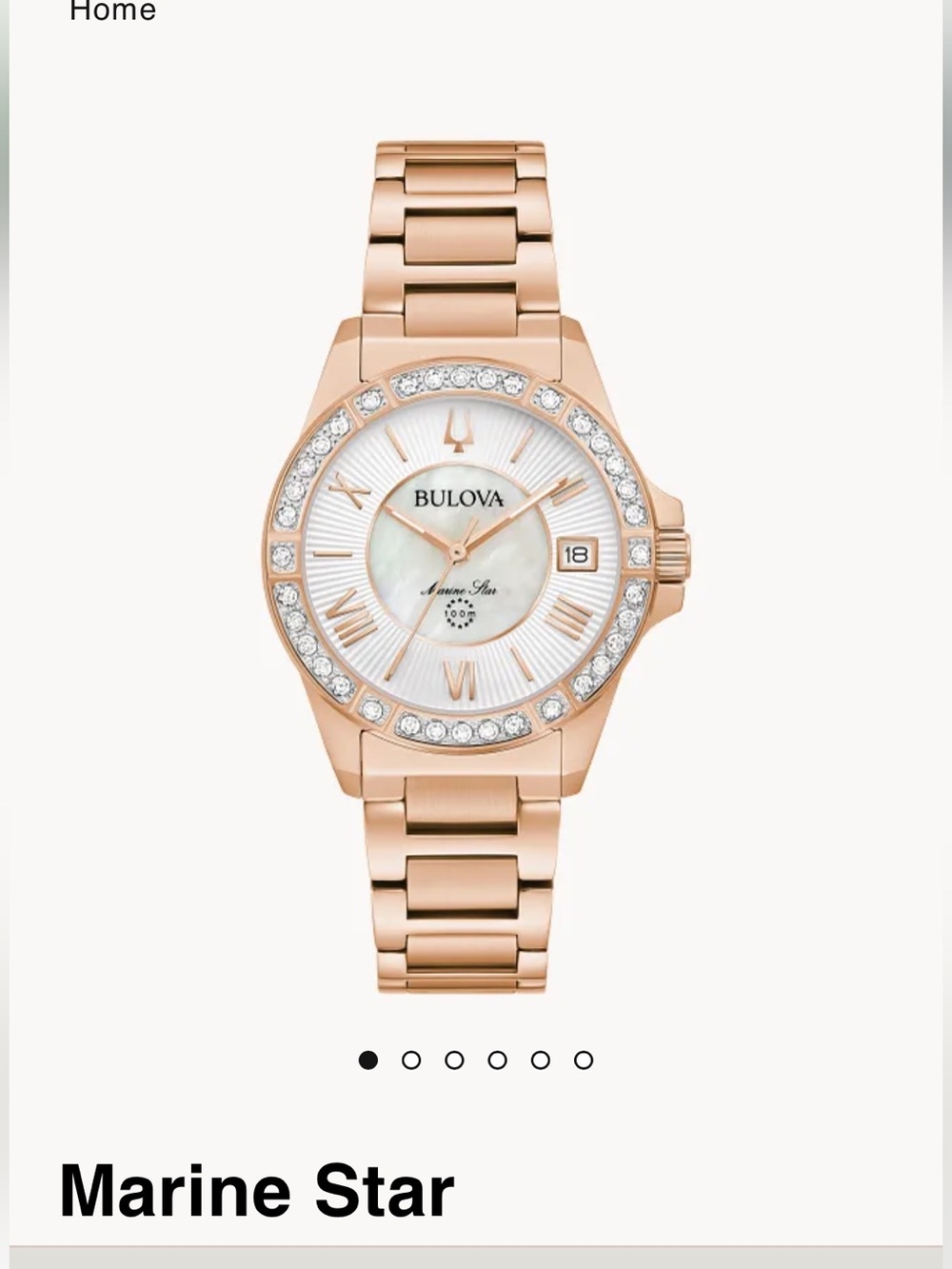 Bulova Woman’s Marine Star Watch